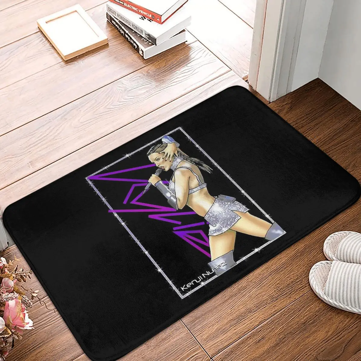 Order Kylie Minogue Anti-Slip Doormat Kitchen MatAustralian Female Singer Floor Carpet Entrance Door Rug Bedroom Decor