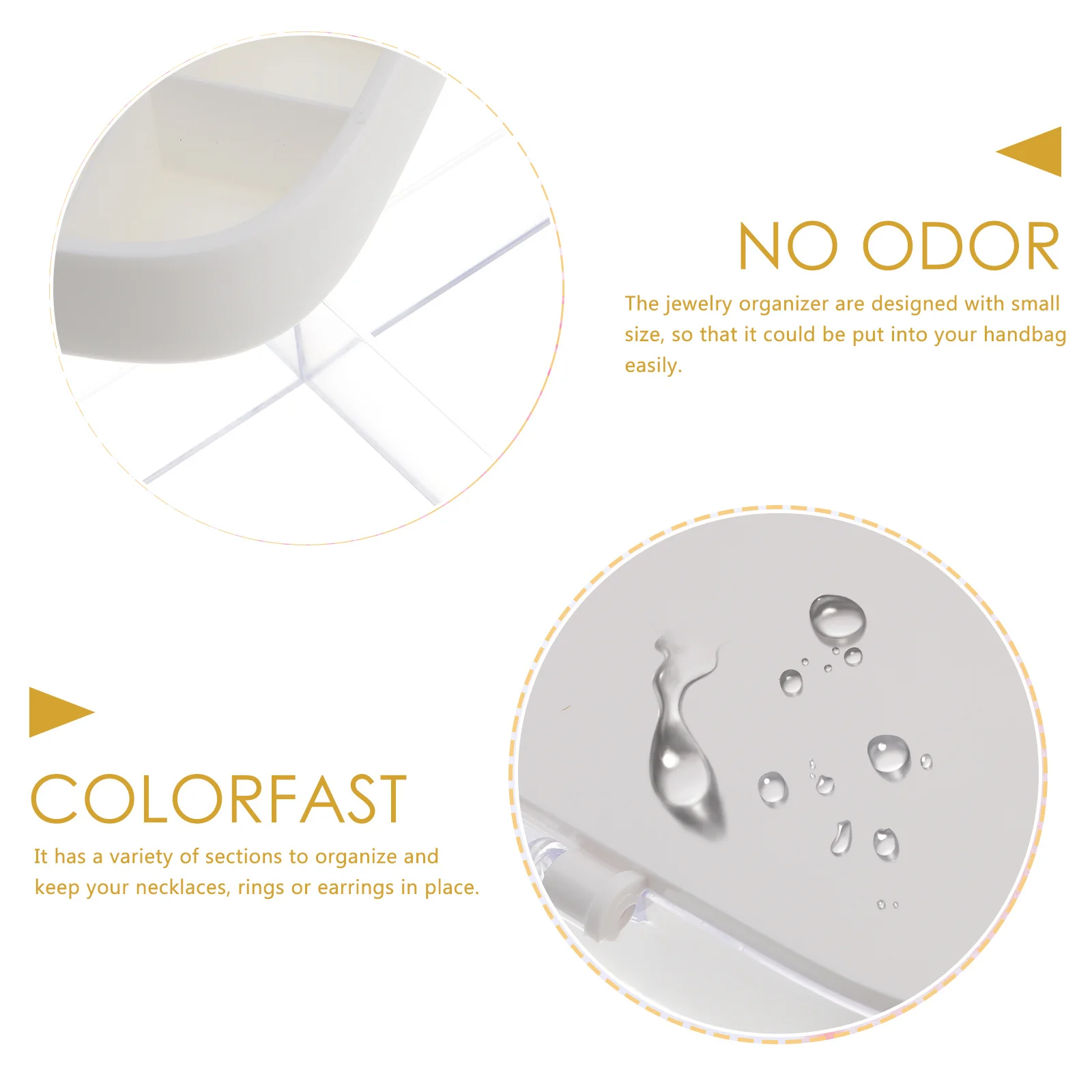 Jewelry Organizer Portable Travel Case Small Jewelry Box Earring Holder Lightweight Compact Stylish Design Portable Earring Box