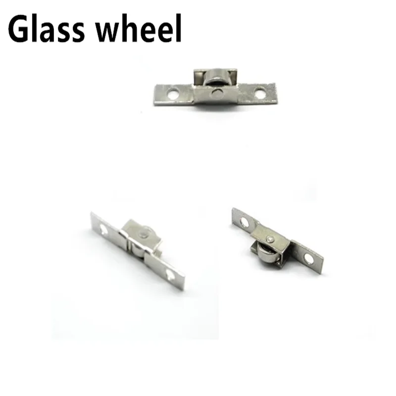 Factory sales sliding door old-style push-pull lower wheel glass plastic steel door and window accessories stainless steel coppe