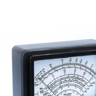 MF15 Pocket Analog Multimeter for Measuring Parameters in Low Voltage Circuits for educational Kits and Basic Electronics for