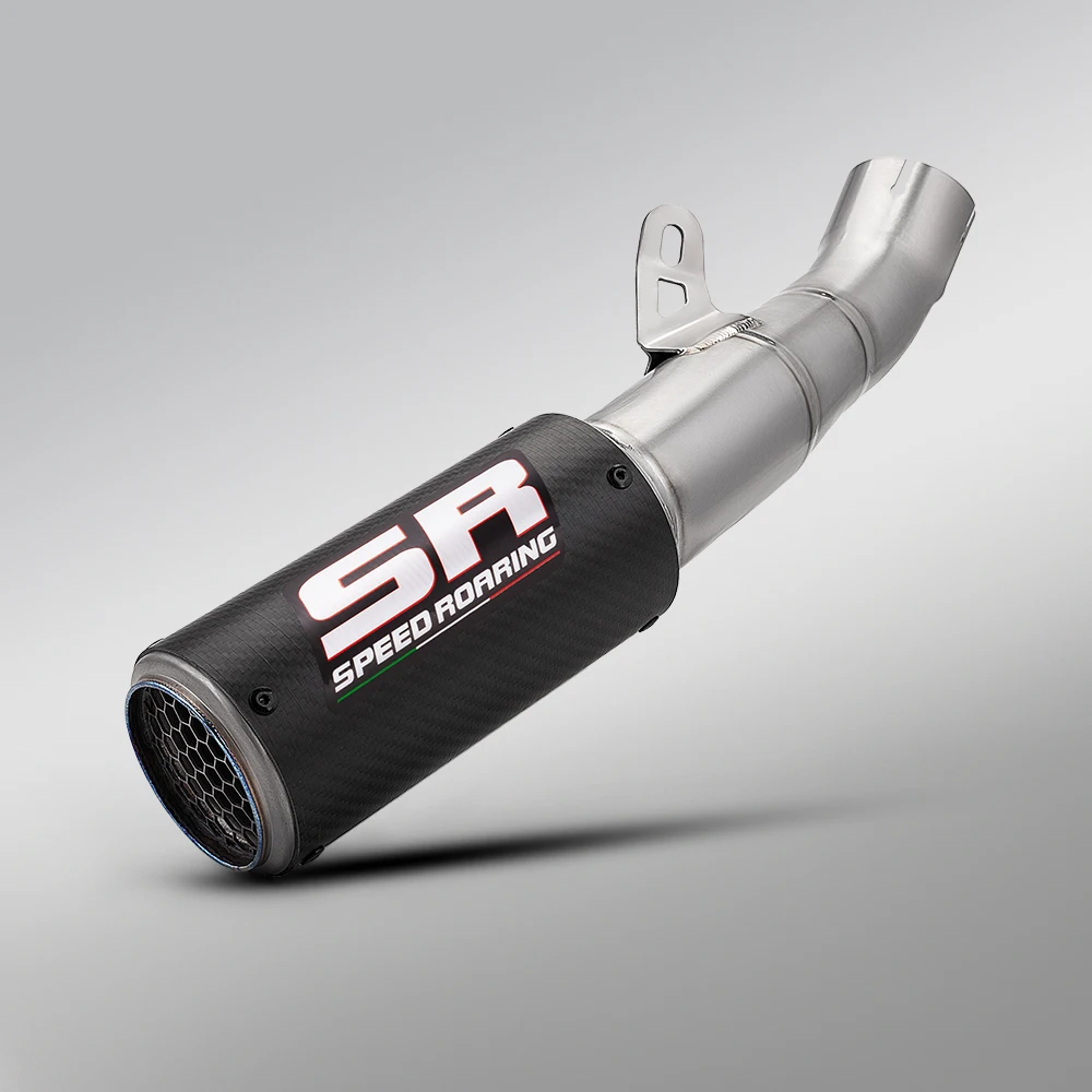 Suitable for RSV4 2019-2026 motorcycle system exhaust pipe titanium alloy middle and tail section