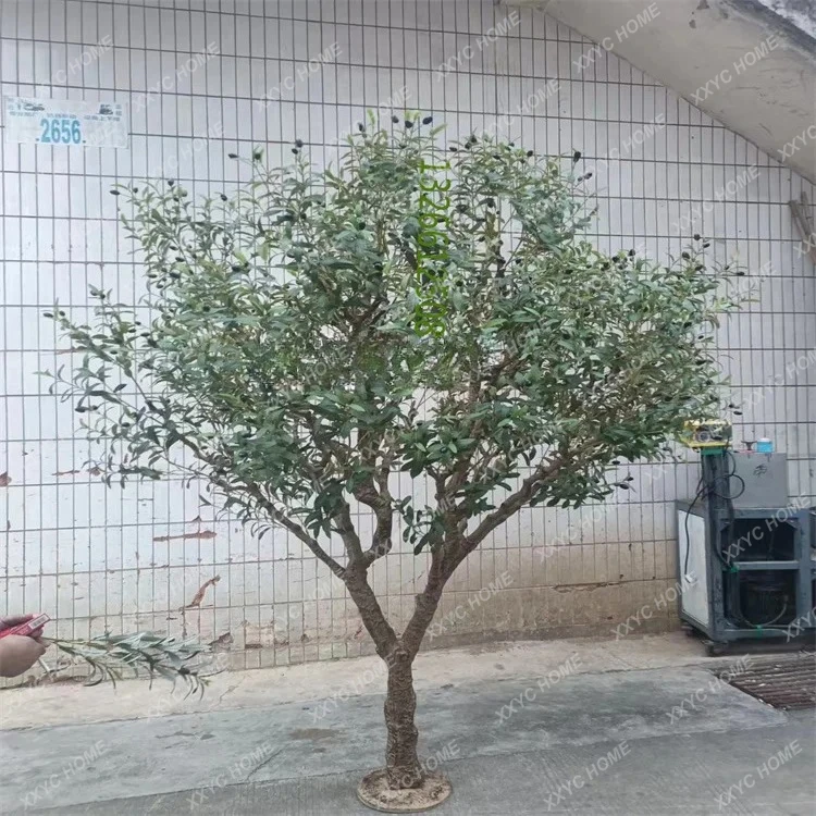 

Y1 Высококачественные ретро скандинавские моделирующие зеленые растения в горшках, оливковые деревья, посадка, большие растения, украшение для домашнего офиса