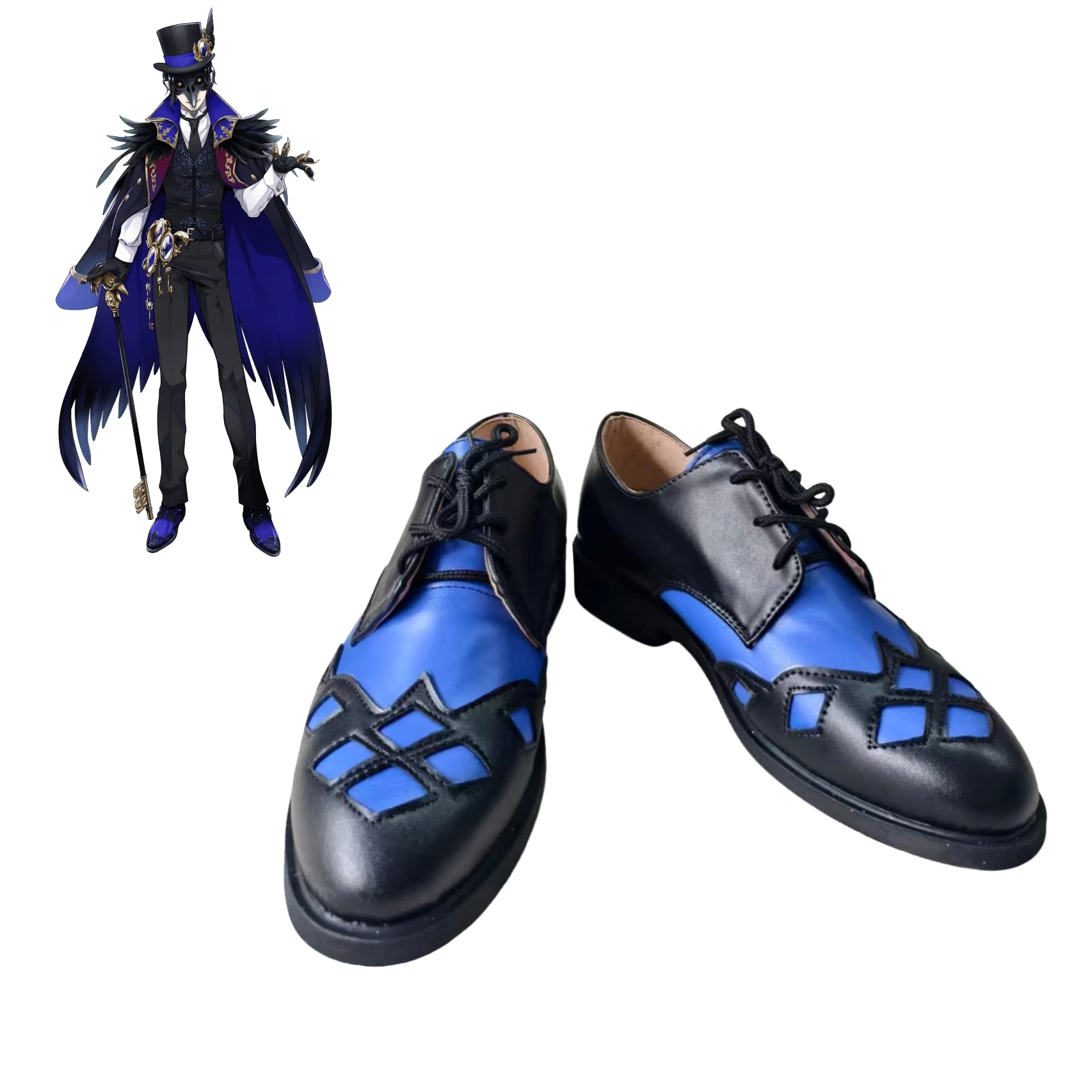 

Twisted-Wonderland dire crowley Cosplay Shoes Boots Halloween Carnival Party Christmas Prop