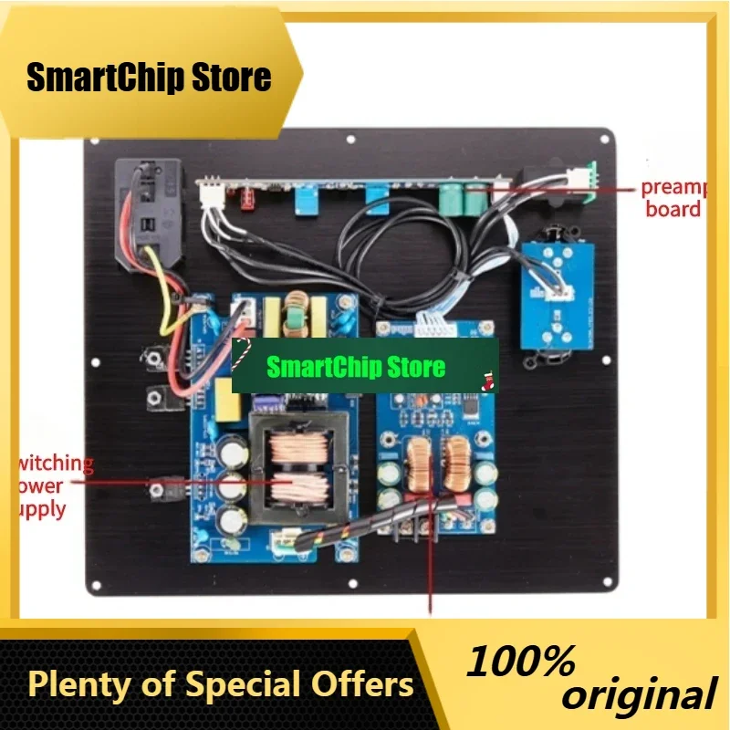 SmCpSotamia Tpa3255 Subwoofer Amplifier Audio Board 600w Mono Hifi Power Amplifier Rca Xlr Balanced Amplificador Home Audio Amp