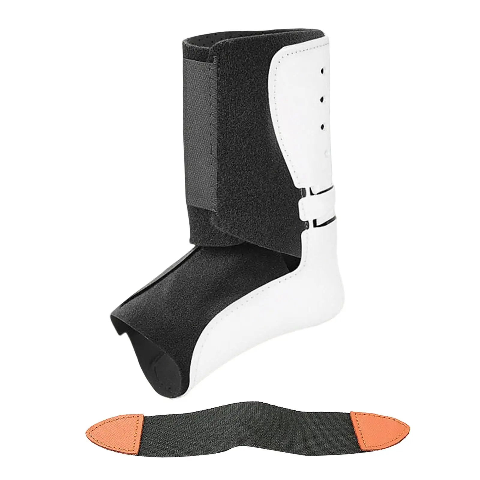 Drop Foot Brace Hook and Loop Fastener Ankle Stabilizer Orthosis for Adults Breathable Walking Care Support with Strap