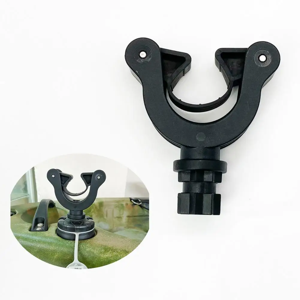 Long Lasting Kayak Paddle Rack Black Replacement Mini Canoe Boat Paddle Board Clip Holder