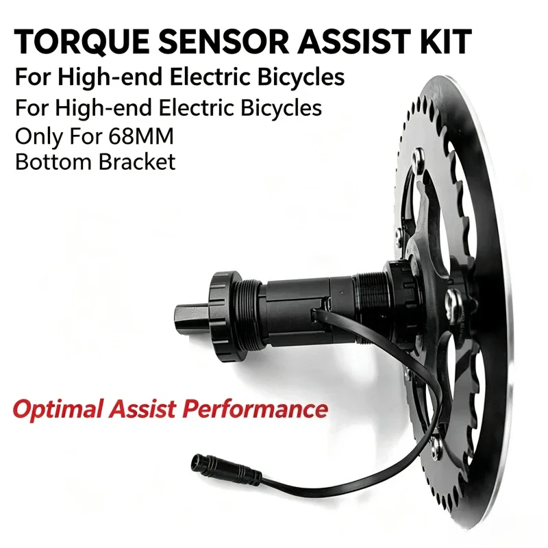 Bottom Bracket Torque Assist Sensor 36V 48V Electric Booster For Mountain Road Bicycle E‑Bike Retrofit Replacement Part