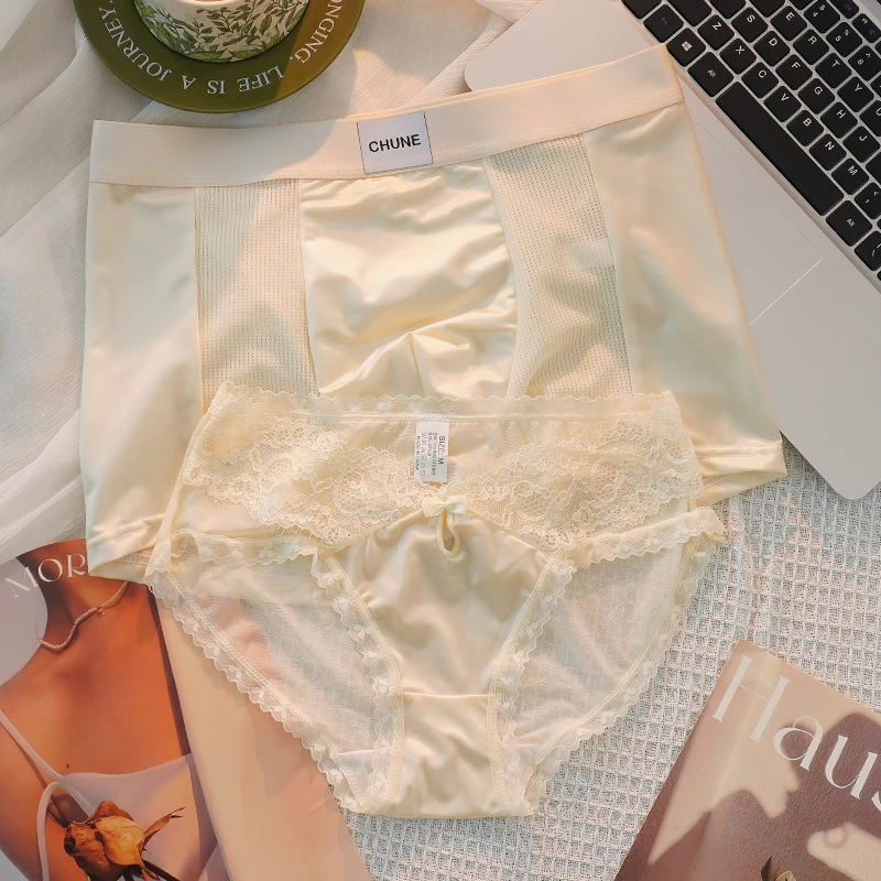 

Нижнее белье для пар Лолиты, сексуальное нижнее белье из ледяного шелка для мужчин и женщин, комплект романтического кружевного нижнего белья с низкой талией для пар