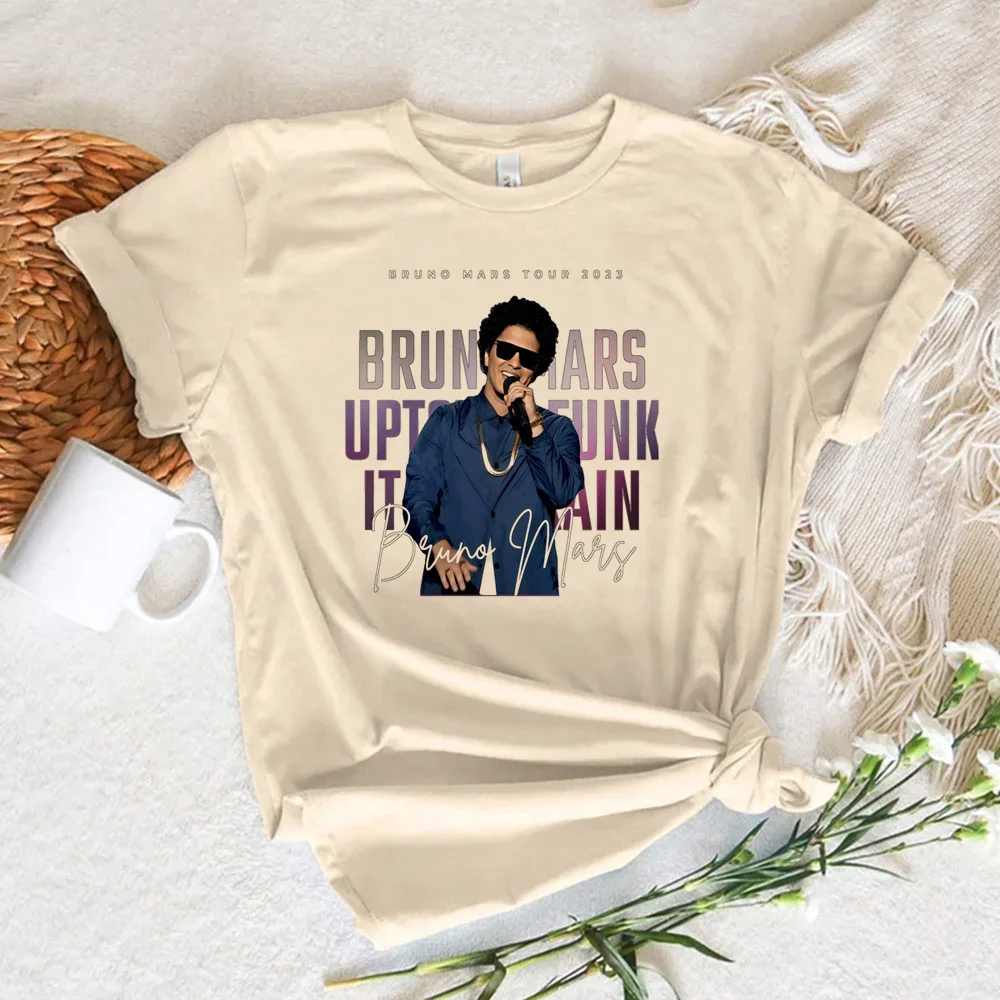 Bruno Mars tshirt women streetwear funny t-shirts female harajuku