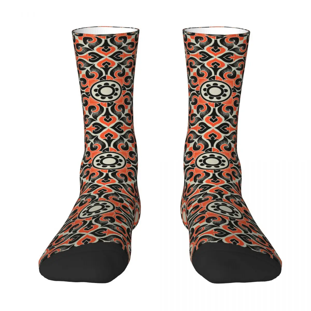 Chaussettes à motif Floral sans couture pour adultes, chaussettes unisexes, chaussettes pour hommes et femmes