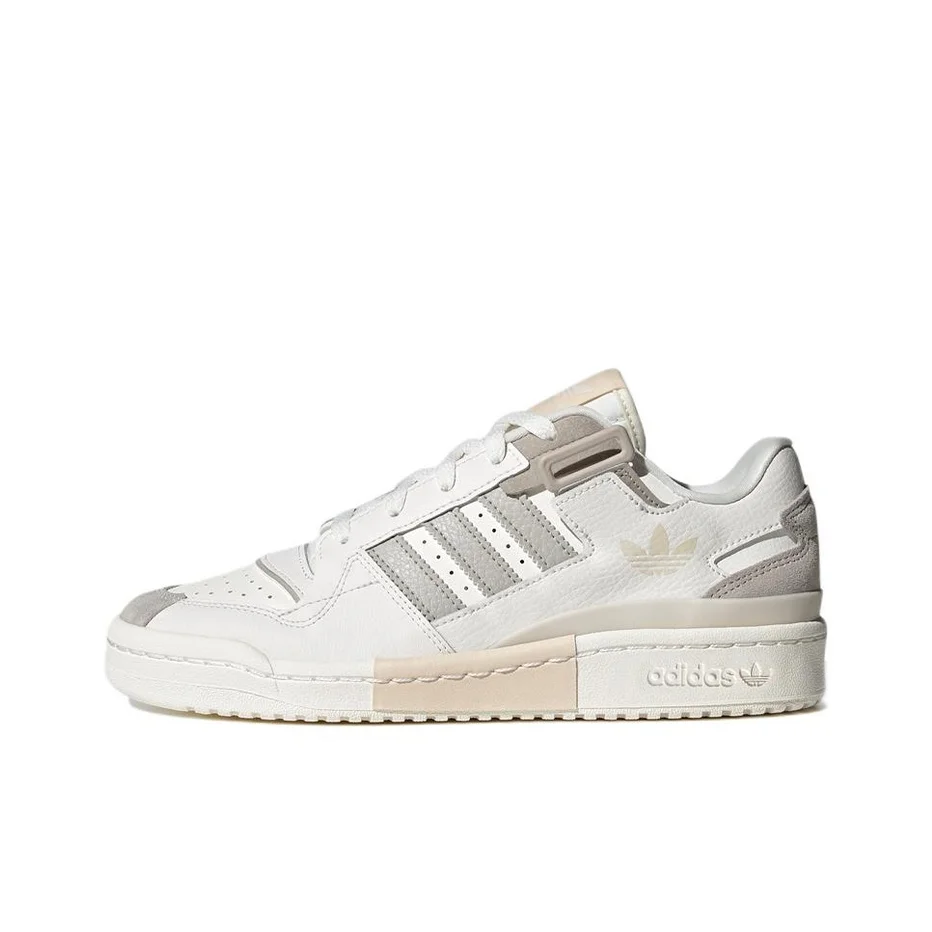 Adidas Originals FORUM Skateboard Shoes Women's Low Top White/Gray GX2159