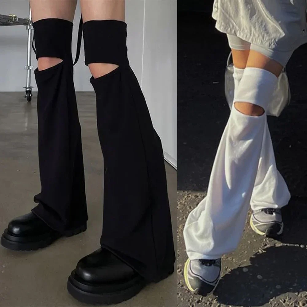 

Hollow Out Leg Warmers Harajuku Socks Cover Sweet Cool Girls Knee High Flared Leg Warmers Y2k Sun Protection Leg Cover 2025 New