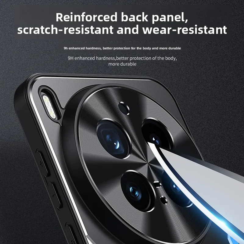 Чехол для VIVO X300 Pro, новый матовый металлический кронштейн с рассеиванием тепла, жесткий чехол с защитой от падения для Vivo X300, противоударный чехол