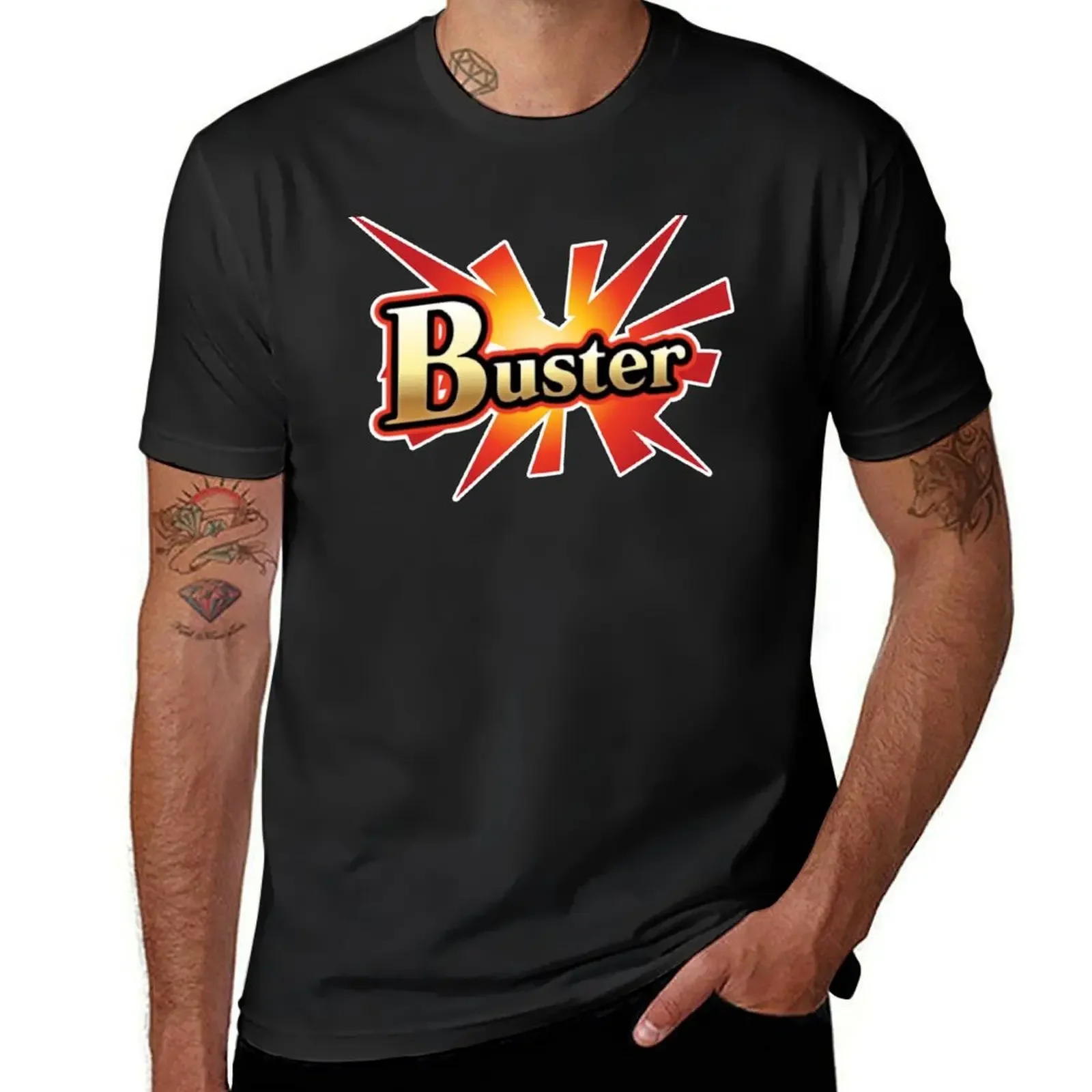 FGO Buster Card Shirt T-Shirt blanks funnys vintage new edition fitted t shirts for men