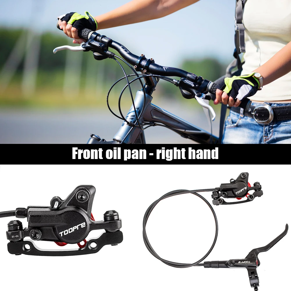 

TOOPRE Bicycle Oil Pressure Disc Brake Set Hydraulic Disc Brake for Mountain MTB Bicycle Front Rear Brakes Parts