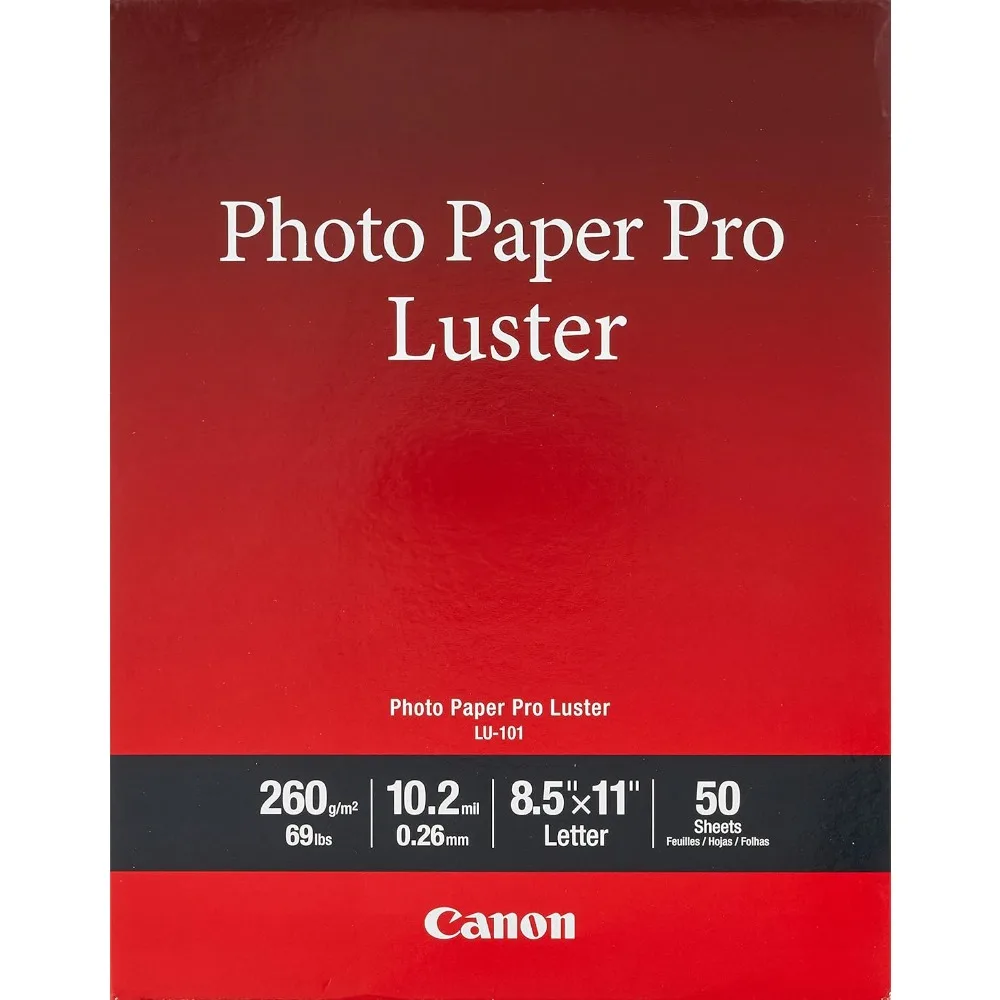 캐논 LU-101 광택 사진 용지 13x19 인치, 50팩