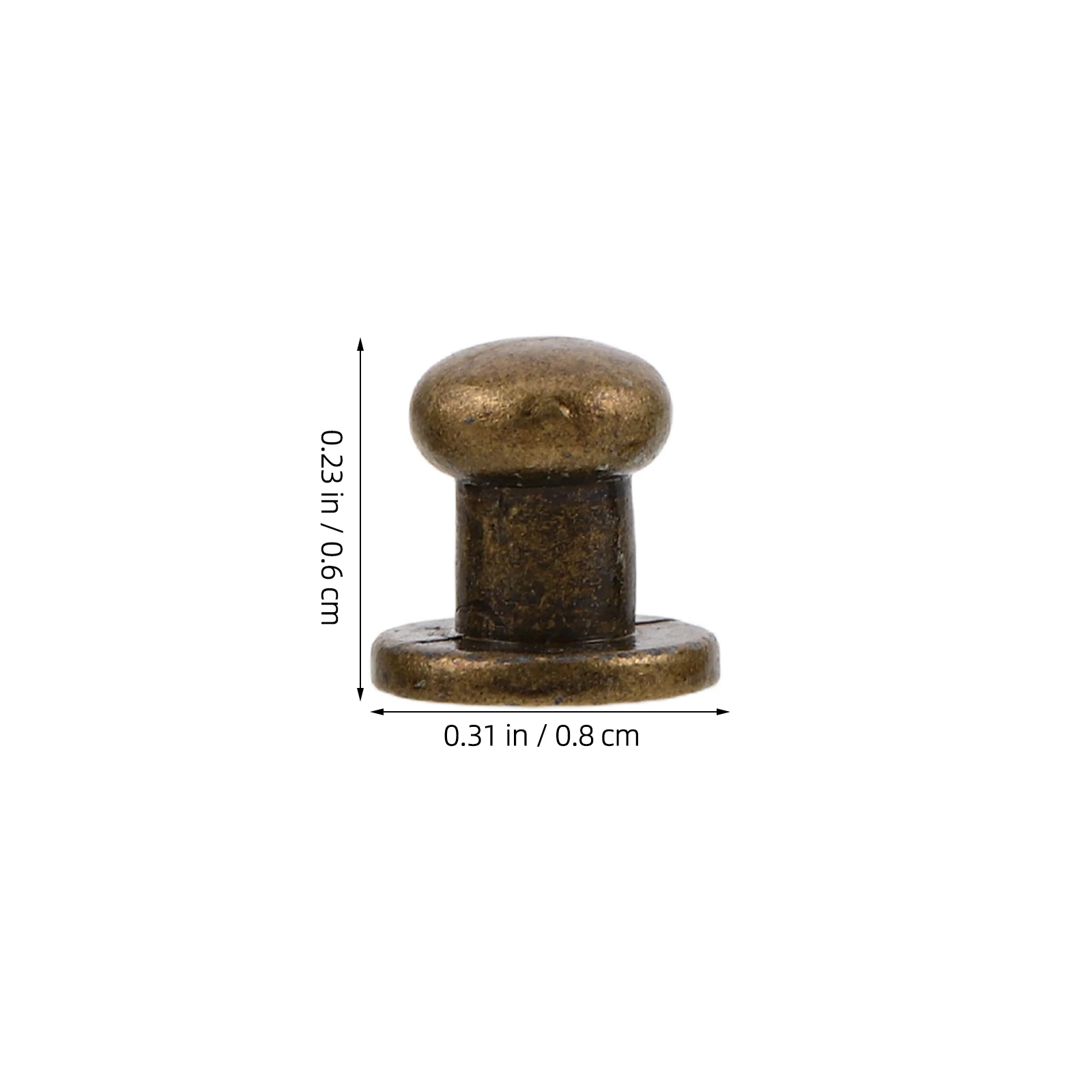 30 Pcs Bronze Drawer Handles Cabinet Pulls Decorative Door Knobs Vintage Wardrobe Hardware Furniture Accessories Mini