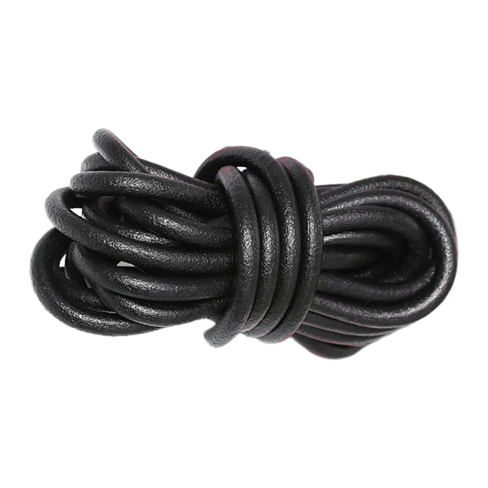 5 Yards Leather Cord Round Rope for Jewelry Making DIY Braiding Art Crafts