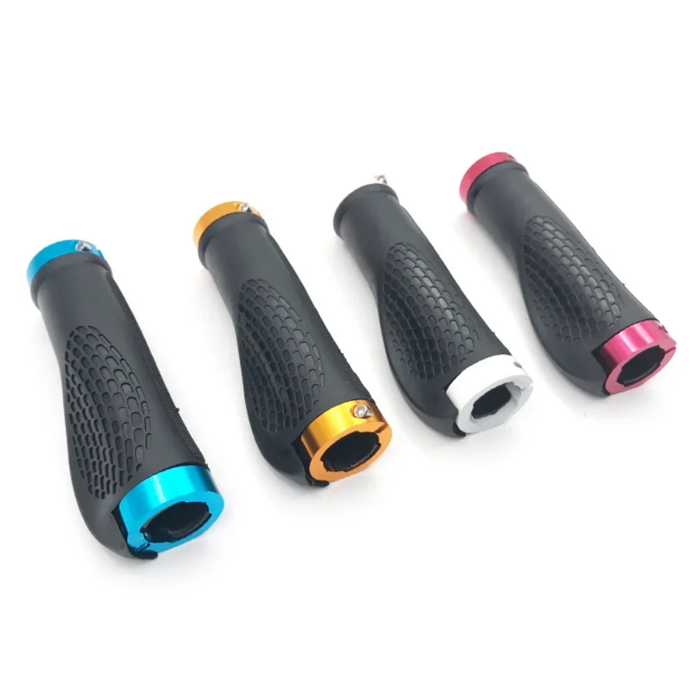 Bike Handlebar Grips Bicycle Handle Bar Grips Mtb Bike Super Soft Mtb Grips Handlebar Gold Bicycle Grip Bicycle Parts