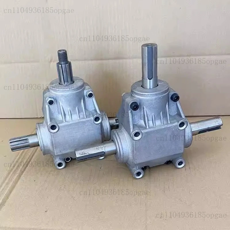 T Type 1:1 Right Angle Gear Reducer 4 Mode Gearbox Steering Box 90 Degrees