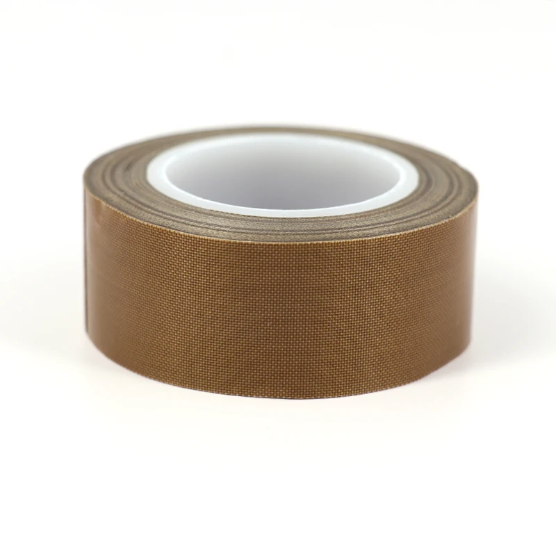 High Temperature Resistance Adhesive Tape Cloth 5~100mm 0.13mm 0.18mm 300 Degree Heat Insulation Sealing Machine PTFE Tape