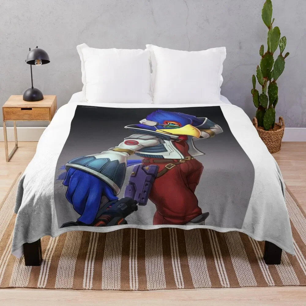 

Falco Throw Blanket Ultra Soft Flannel Fleece Blanket for All Seasons