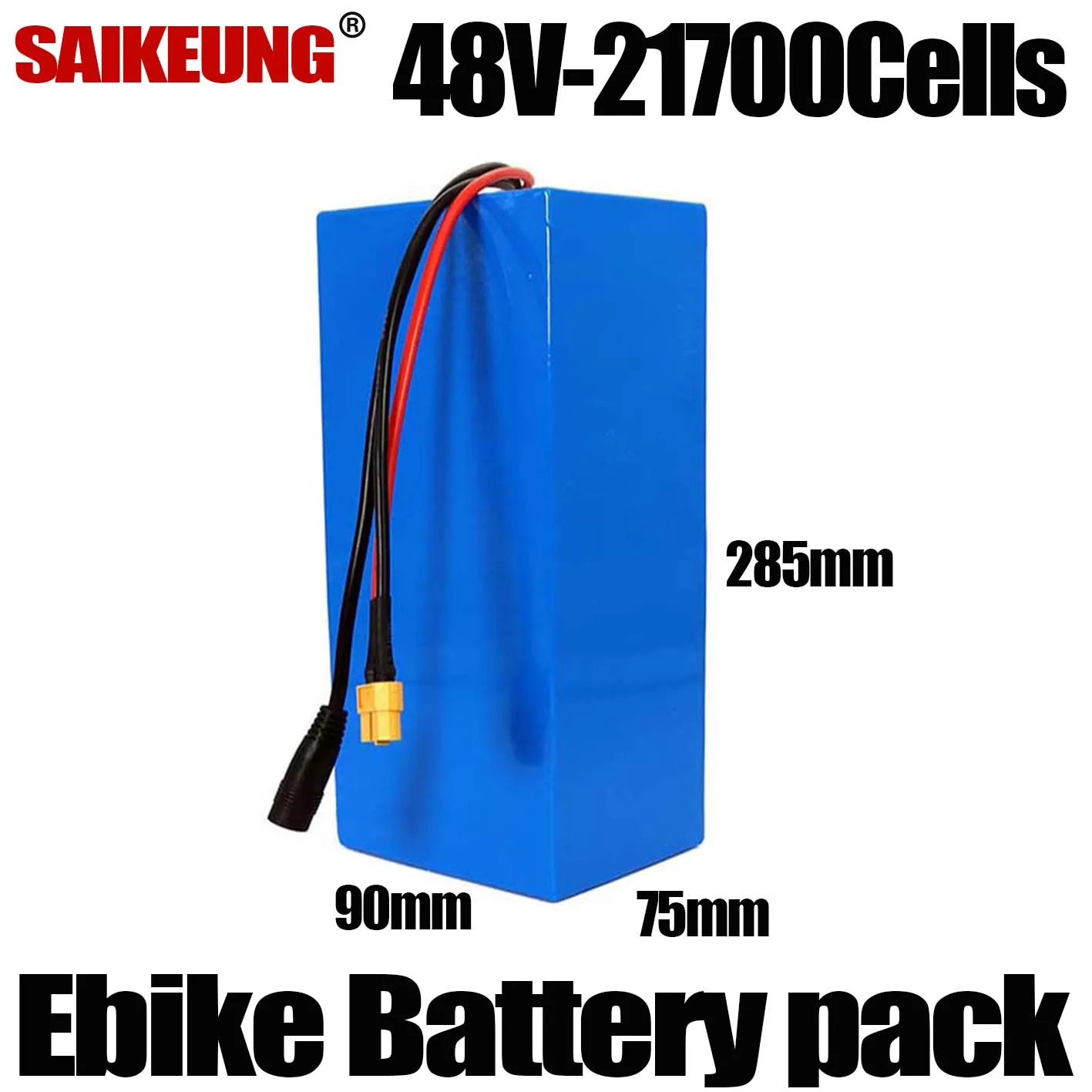 21700 13s4p 48v 60ah Ebike Electric Bike Motorcycle Accu Akku 20 25 30 40 50Ah 300w-3000w Lithium Battery Pack With BMS Charger