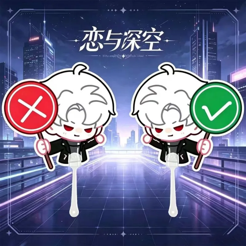 Super Cute Sylus Game Peripheral Right or Wrong Fans Love and Deepspace Decoration Display Goods Little Fans Collection Gifts