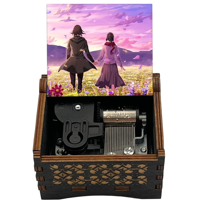 Anime Final Season Ending Song《‌Akuma no Ko‌》Adapted 18-tone Music Box Home Decoration Ornaments Party Gift