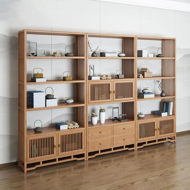 Bogu shelf bookcase storage cabinet antique shelf storage rack home study living room storage shelf display rack