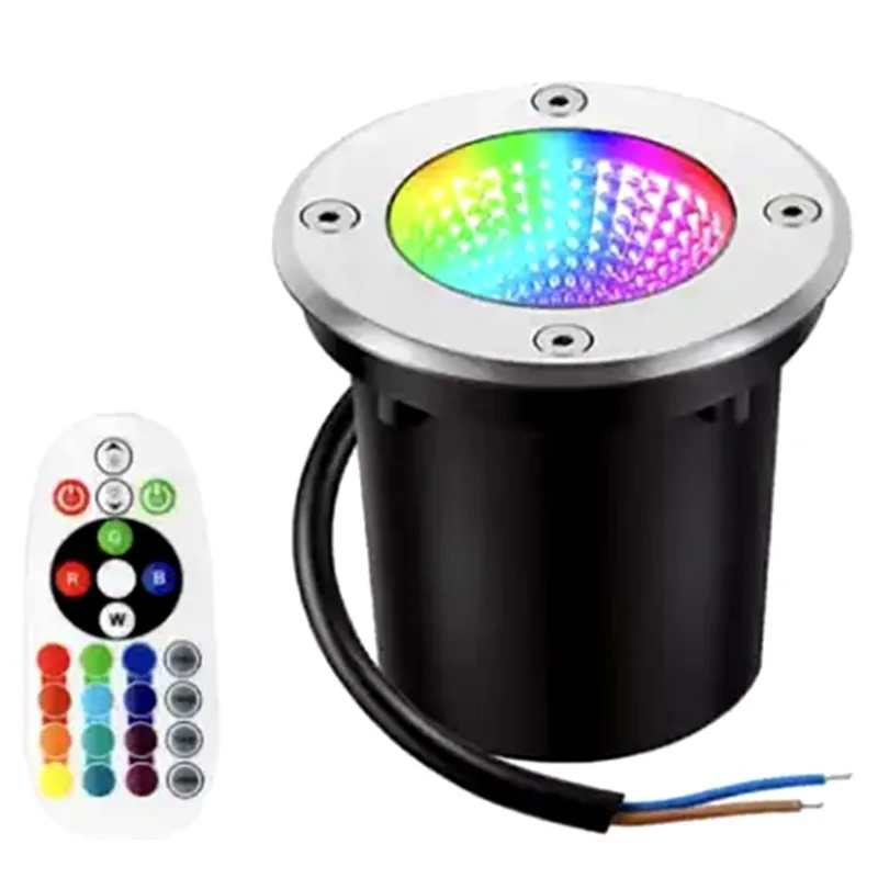 

RGB 10w Light Emitting Diode Underground Light Outdoor Ground Waterproof Courtyard Steps Park Spotlight