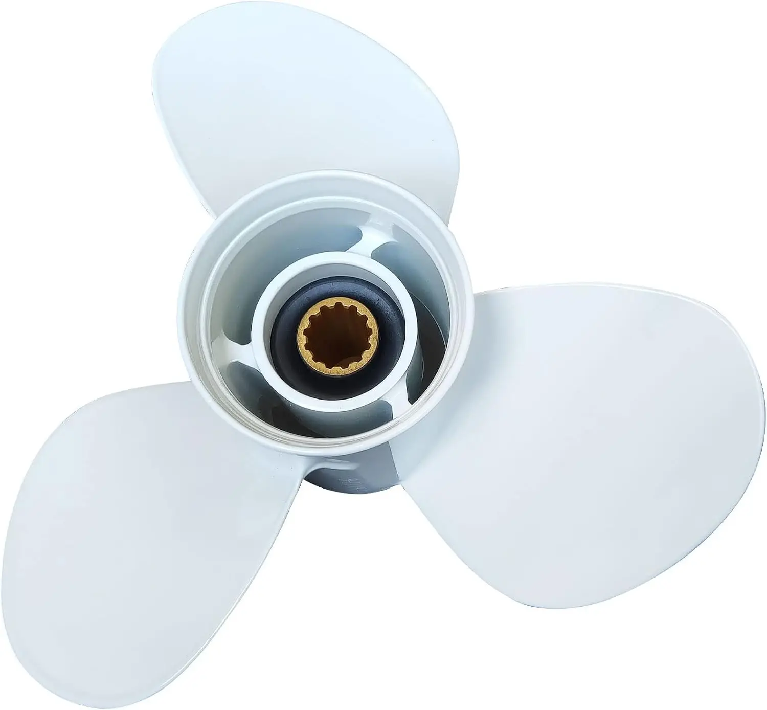 

11 1/8x13-G Boat Moto Aluminum Propeller for Yamaha Outboard Engines 30-60HP 69W-45945-00-00 663-45945-02-EL