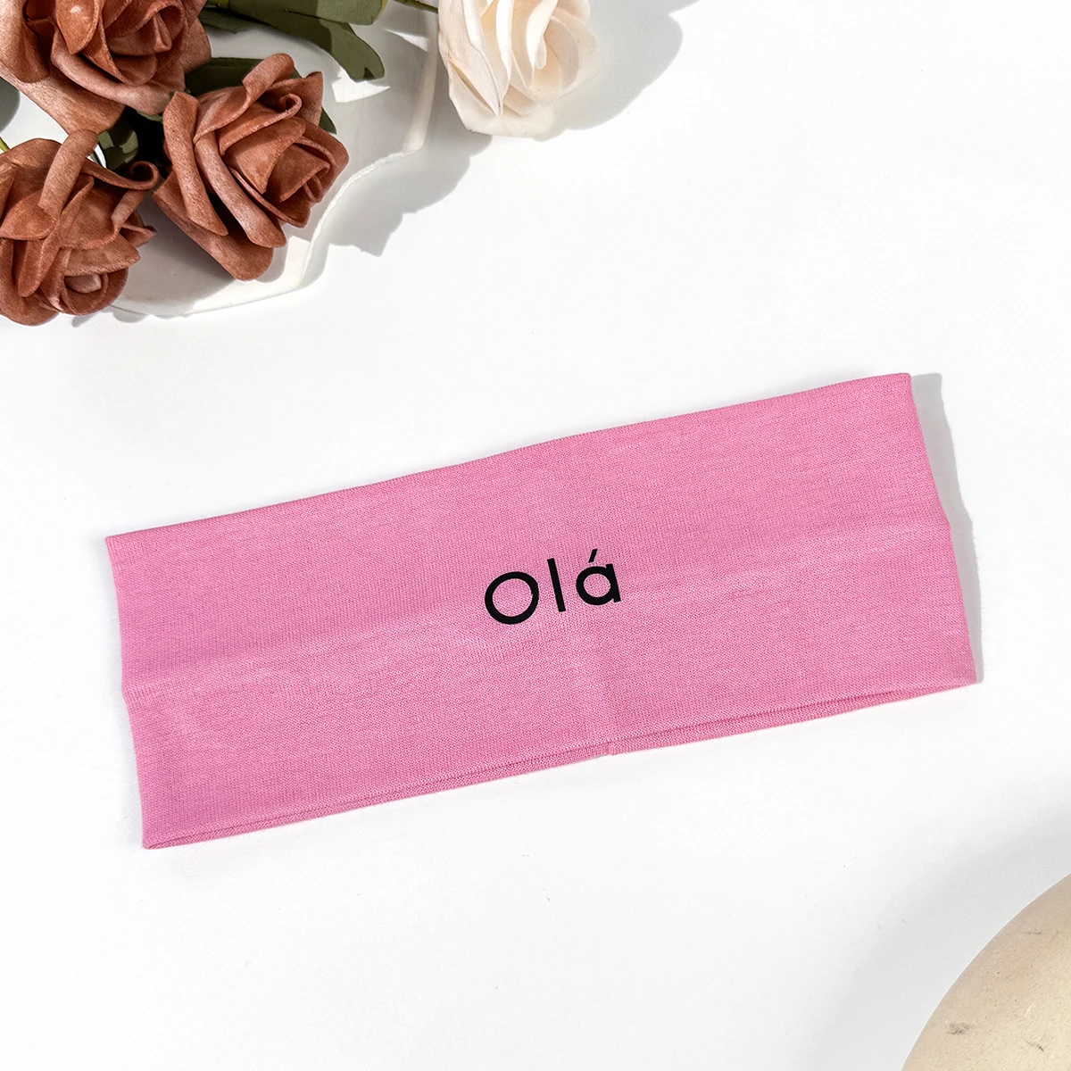 Buchstaben-Stirnbänder für Männer und Frauen, Yoga-Stirnbänder, rutschfest, schweißabsorbierend, Stirnbänder, Fitness-Haarband, Sport, elastische Stirnbänder – Detail 7