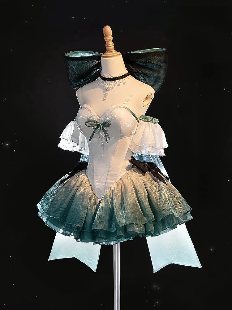 مجموعة أزياء جينشين إمباكت 2025 لينيت التأثيرية مع فستان لعب الأدوار للهالوين للنساء زي شخصية أنيمي دوجين