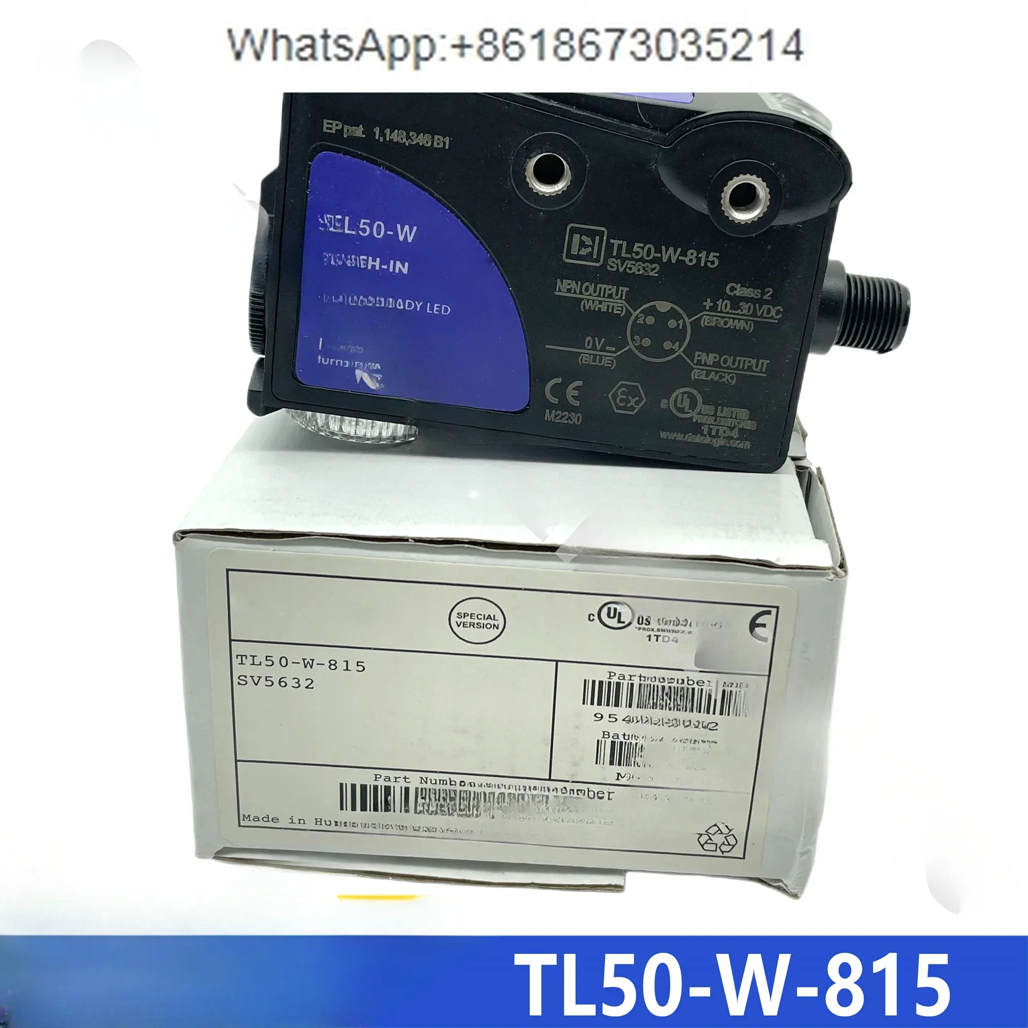 TL50-W-815 Photoelectric Switch TL50 Color Code Sensor