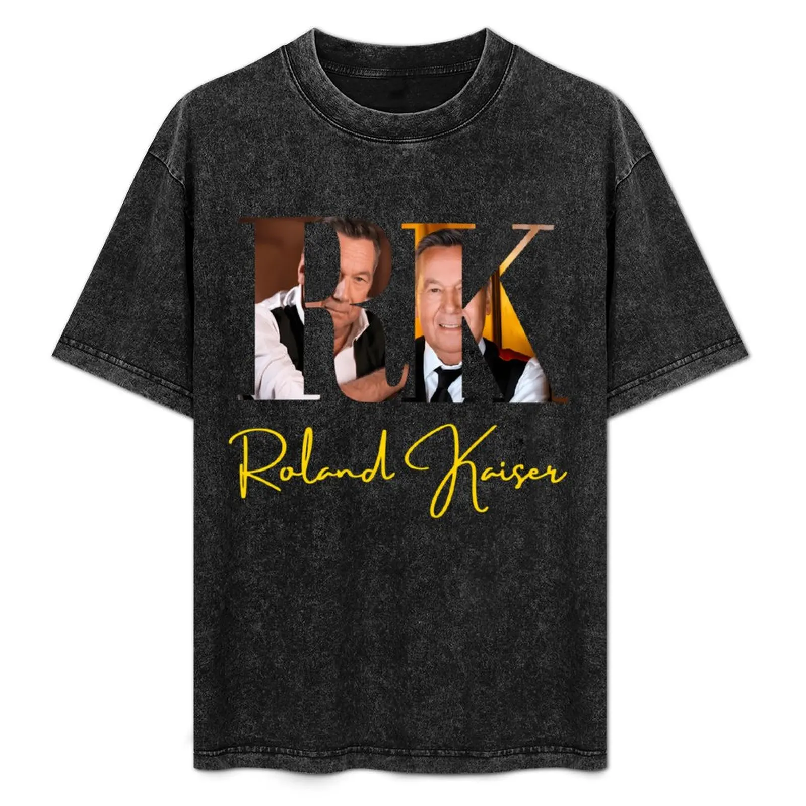 Roland Kaiser Festival T-Shirt Work Utility Casual Tee Shirt