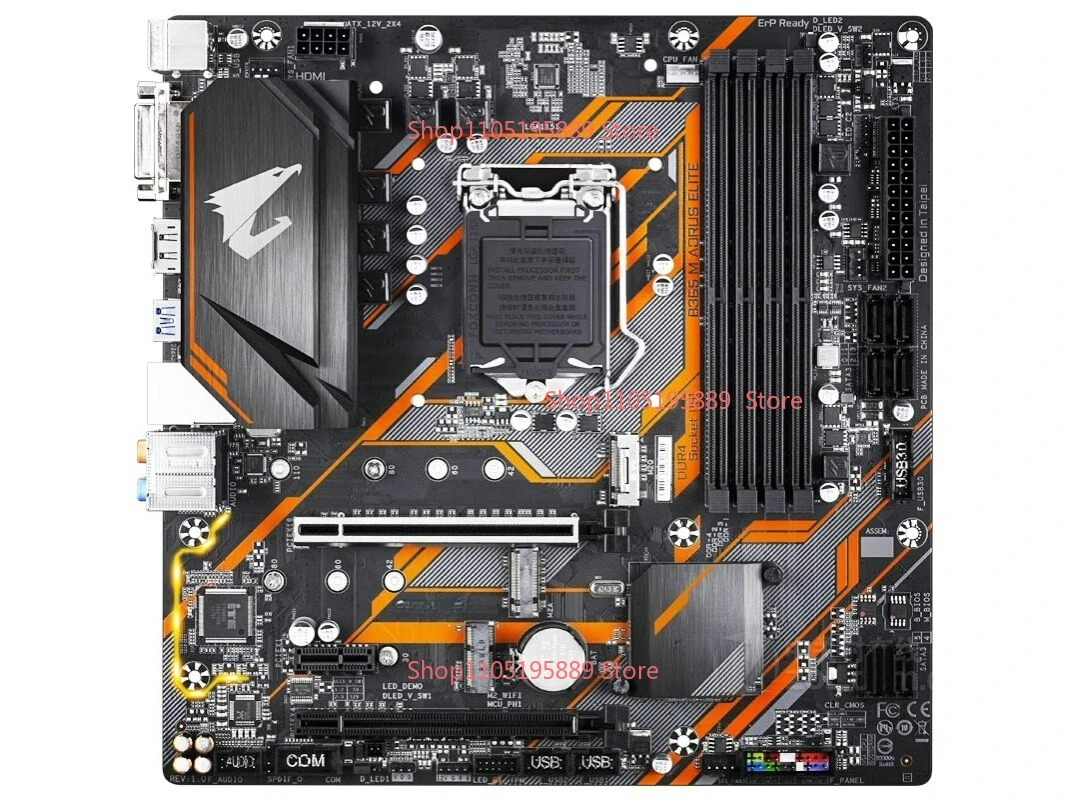 

For Gigabyte B365M AORI ELITE DDR4 Main Board Support W7