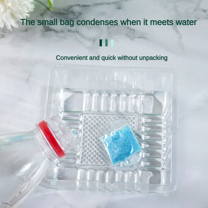 10pcs Disposable Ashtray Prevent Ash Remove Odor Water Soluble Film Smoke Sand Ointment An Vehicle Mounted Office Household