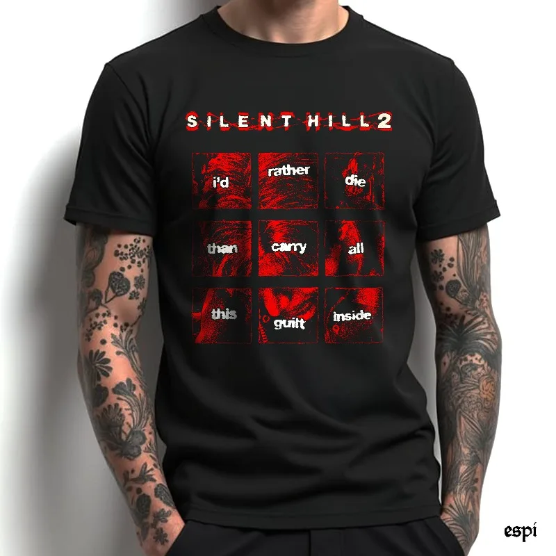 Silent Hill 2 Limited T-Shirt Guilt  Mens T Shirts Vintage T Shirt