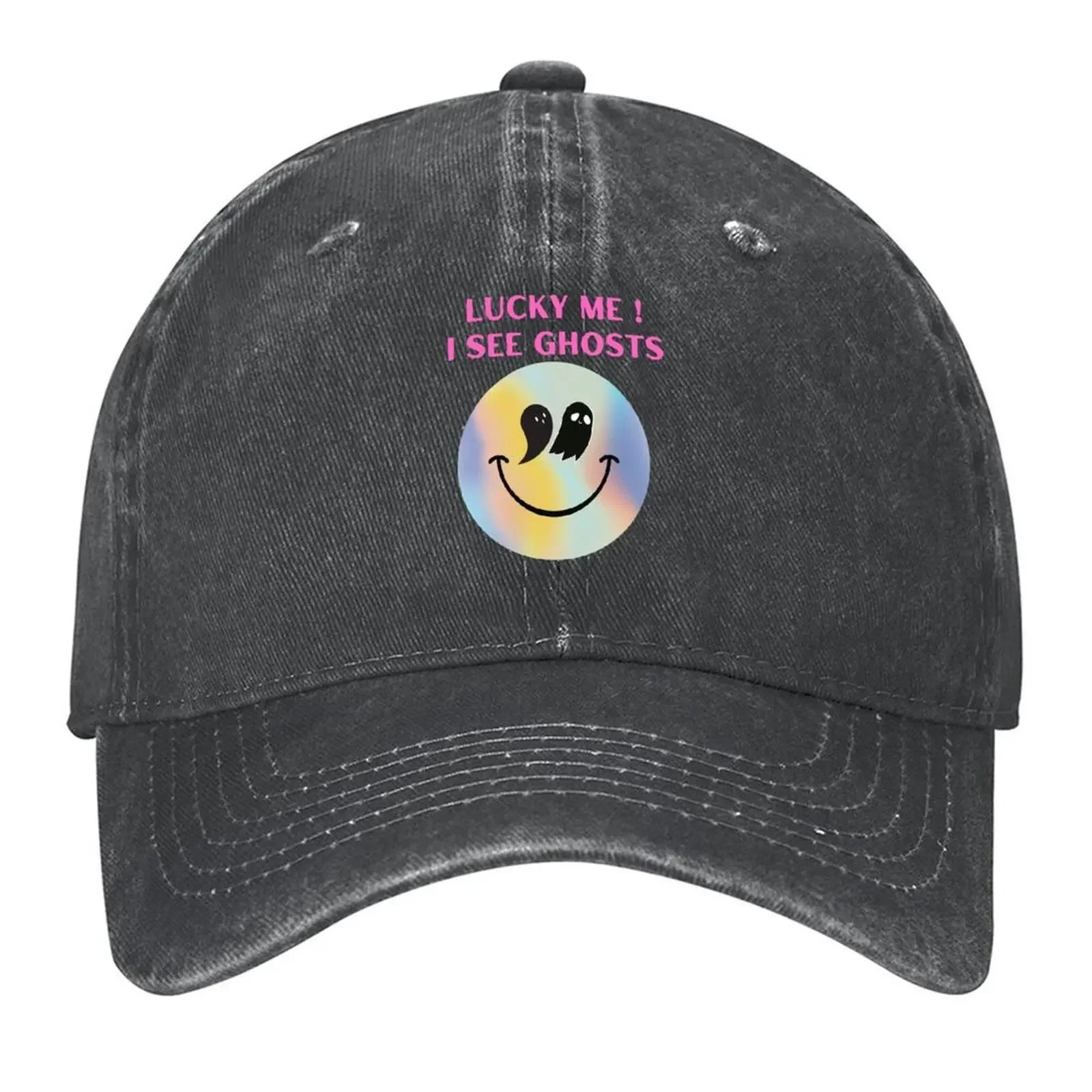 New kanye west lucky me i see ghosts Baseball Cap fun hats Cosplay Golf Hat Man |-F-| Women's 2026 Men's