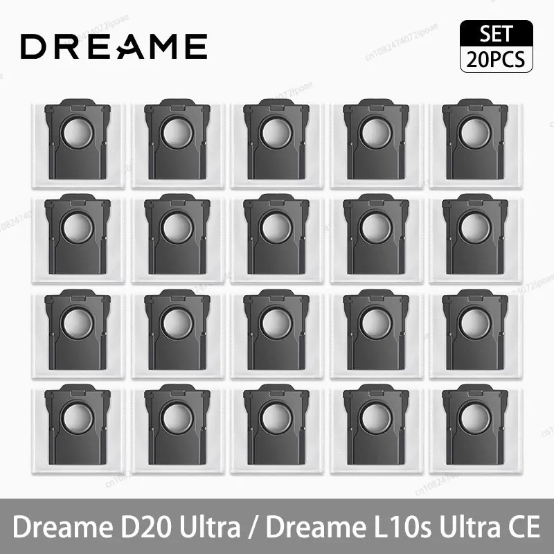 Dreame D20 Ultra / L10s Ultra CE Robotstofzuiger Accessoires Hoofdzijborstel Mop Doek Hepa Filter Stofzak Reserveonderdelen