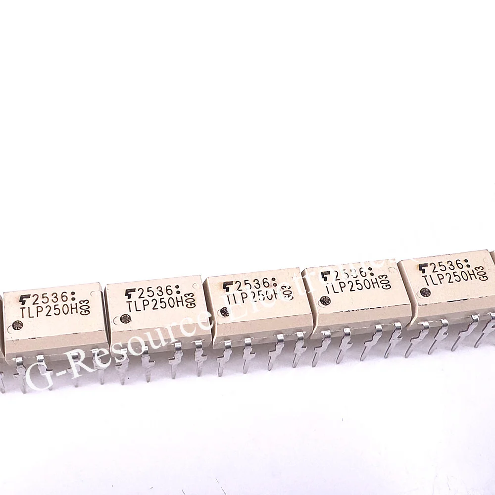(10 pcs) TLP250H(F) TLP250 DIP-8 Optocoupler, Logic Output, Isolator, 10V to 30V New Origina