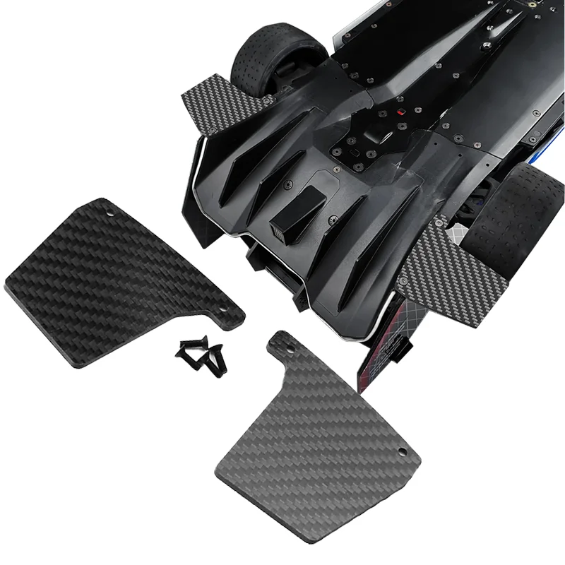 INFRACTION LIMITLESS Carbon Fiber Rear Fender Mudguard for 1/7 RC ARRMA INFRACTION 6S V2 LIMITLESS F1 Car Truck