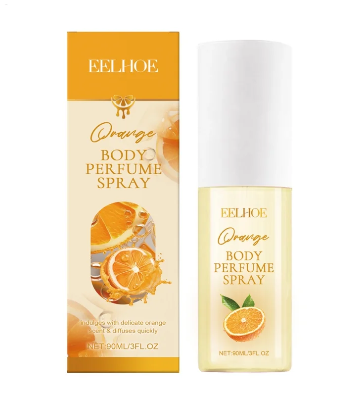 90ml Orange Perfume for women Body Scented Relieve skin damage repair dry areas Strengthen skin barrier Skin care ladies perfume