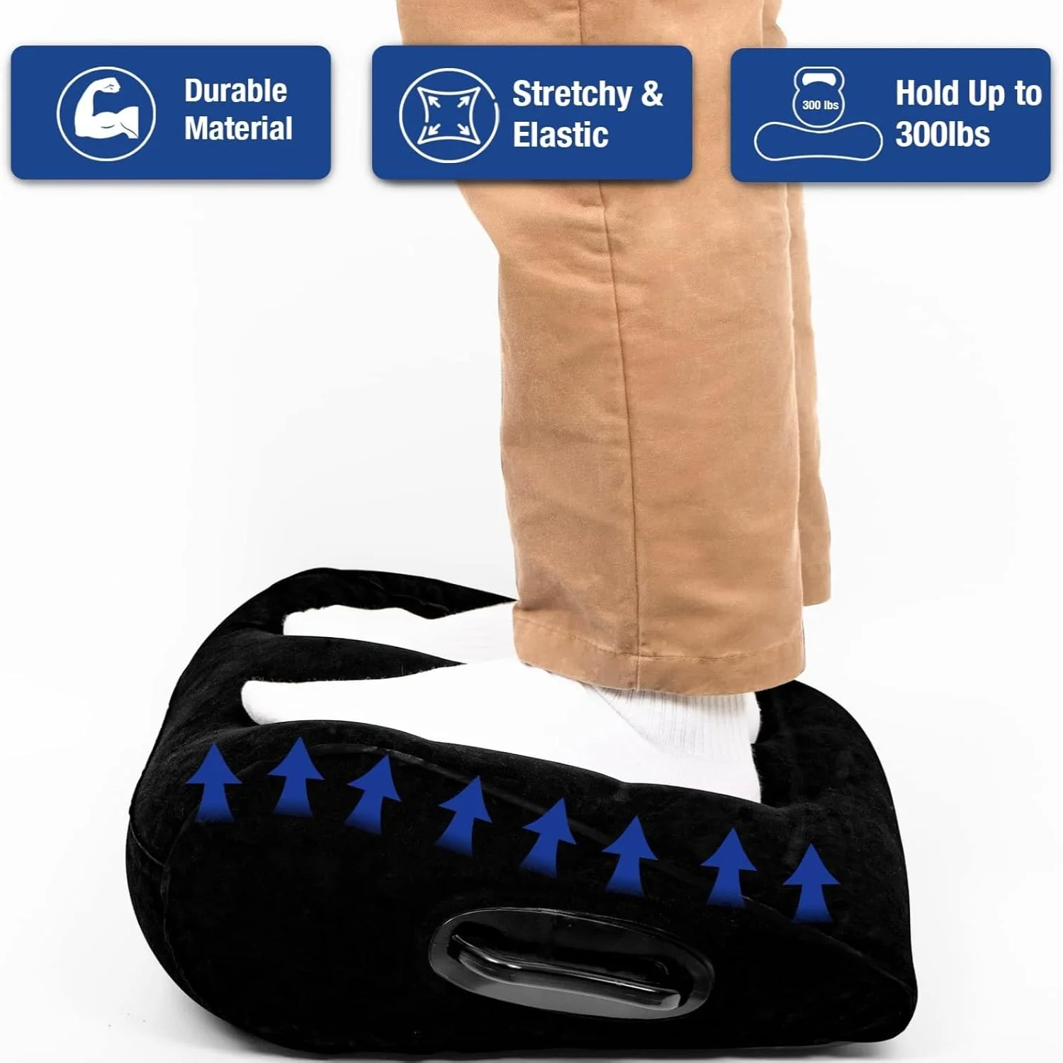 Inflatable  , Portable , Body Positioner, Lightweight   for Leg Lifting, Bed Use, Travel, Quick Inflate Deflate