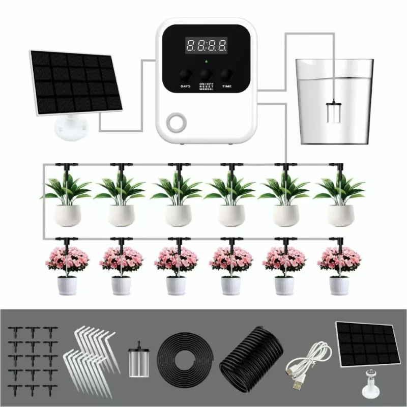 

Large flow automatic flower watering device, garden lazy watering artifact, green plant drip irrigation sprinkler machine