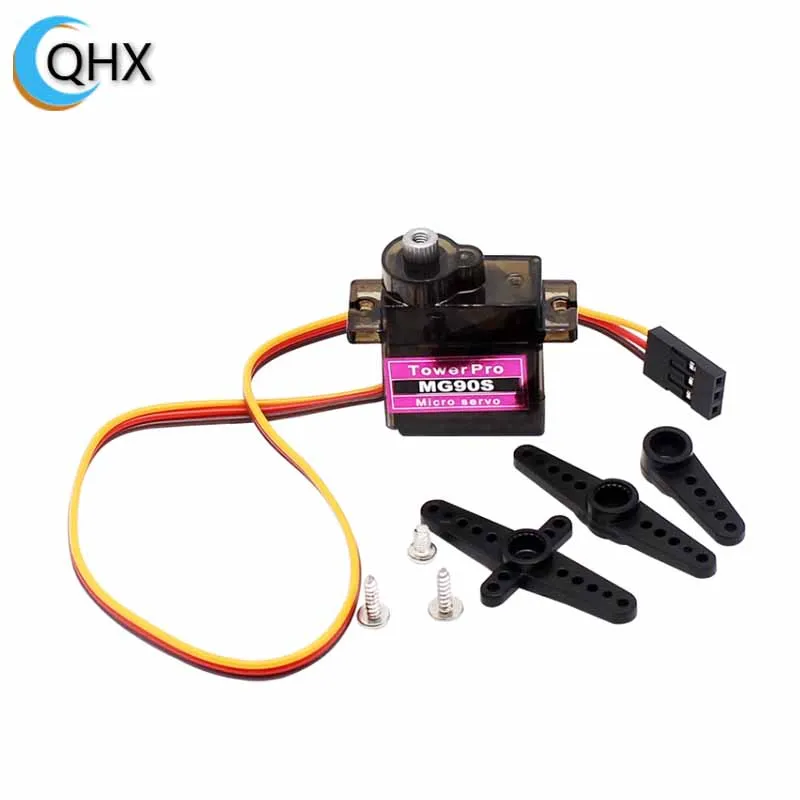 MG90S Classic Servo Metal Gear 450 Helicopter Fixed Wing Model Remote Control Aircraft Vehicle and Vessel Model Robot Module