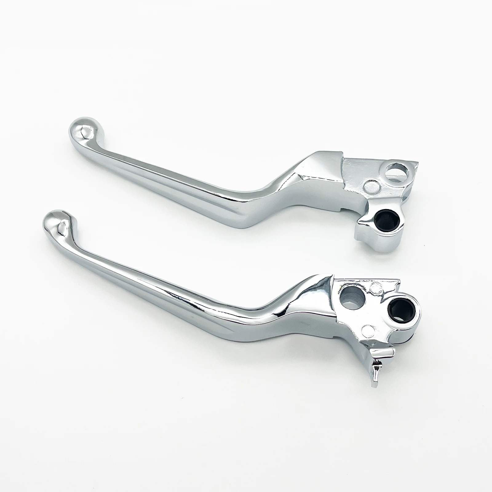 Motorcycle Brake Clutch Levers Chrome Fit For Harley Sportster XL 883 1200 96-2003 Softail FatBoy 2011-14 Dyna Touring 96-2007