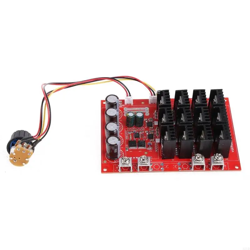 A2UD cho 10-50V 60A Điều khiển tốc độ động cơ PWM HHO Bộ điều khiển 3000W 12V 24V 48