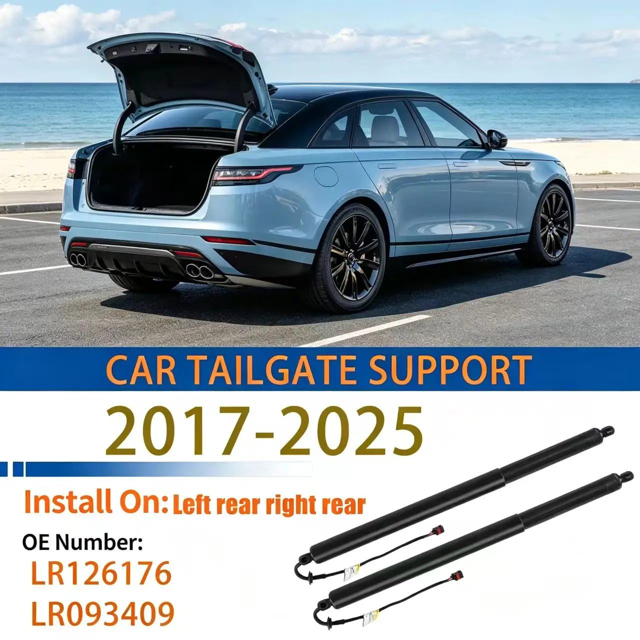 Electric Boot Struts For L560 RANGE ROVER VELAR 2017-2025 Power Liftgate Support Tailgate Gas Struts LR126176 LR093409